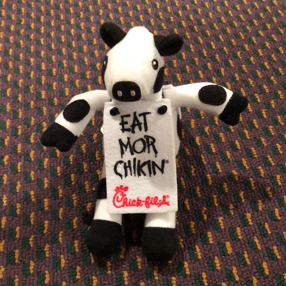 Chik-Fil-A | Toys | 22 Chikfila Cow With Eat Mor Chikin Sign ...